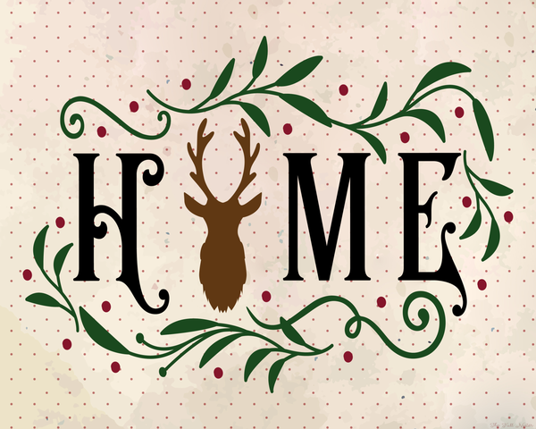 Christmas Home printable