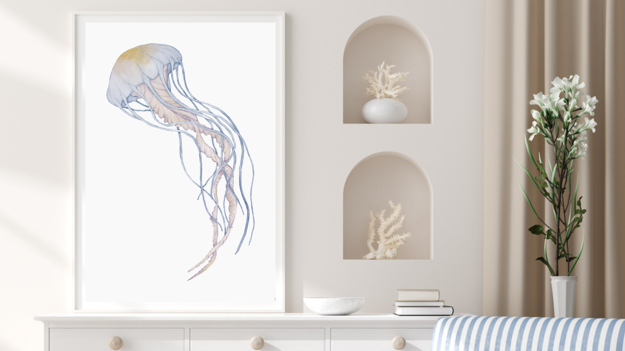 Jellyfish Wall Art