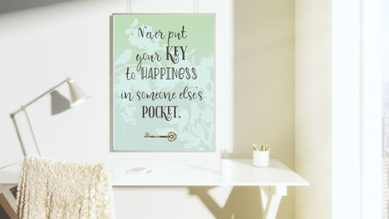 Key to Happiness printable
