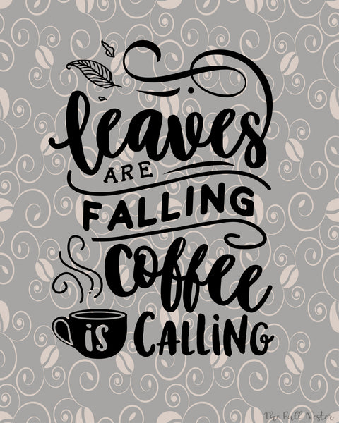 Leaves are Falling printable