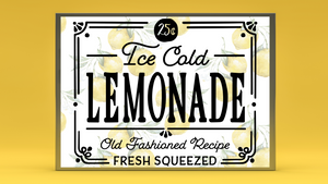 Ice Cold Lemonade Printable
