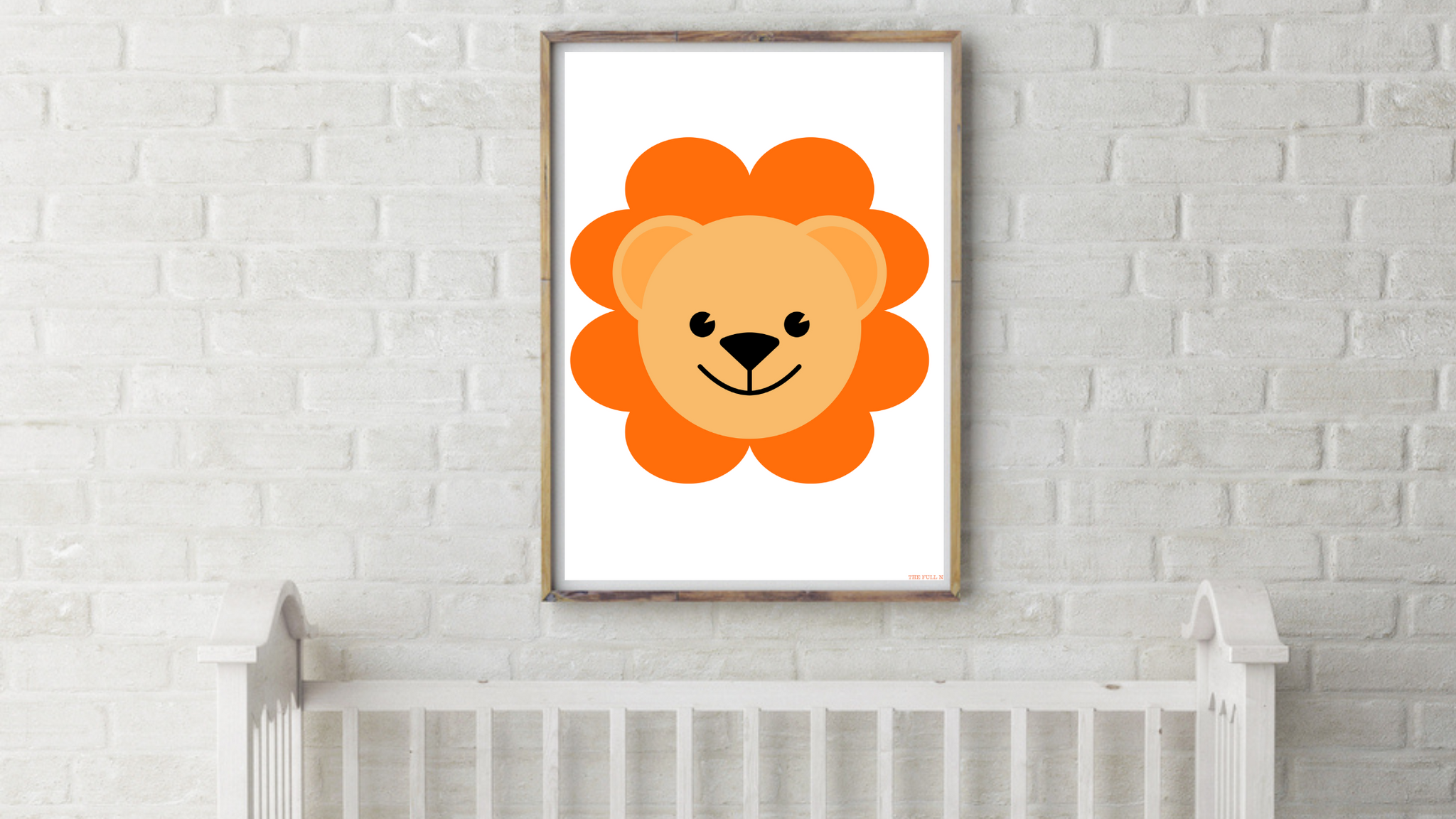 Baby Jungle Lion Nursery Printable