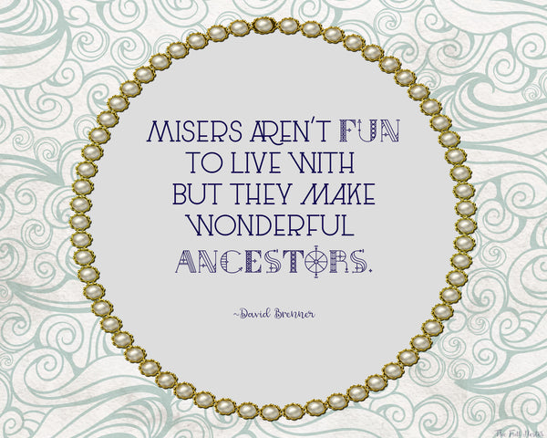 Misers printable