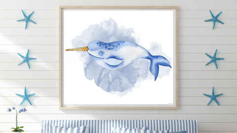 Narwhal Wall Art