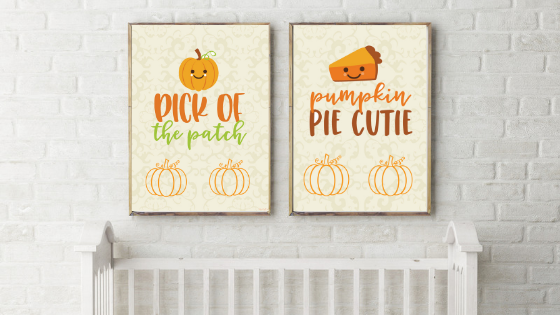 Pumpkin Pie Cutie printable