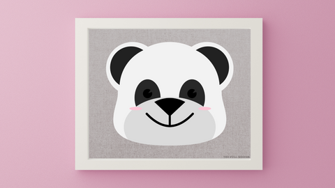 Baby Jungle Panda Nursery Printable