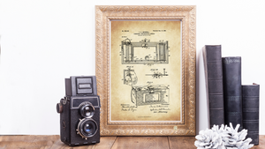 1901 Panoramic Camera Patent Drawing