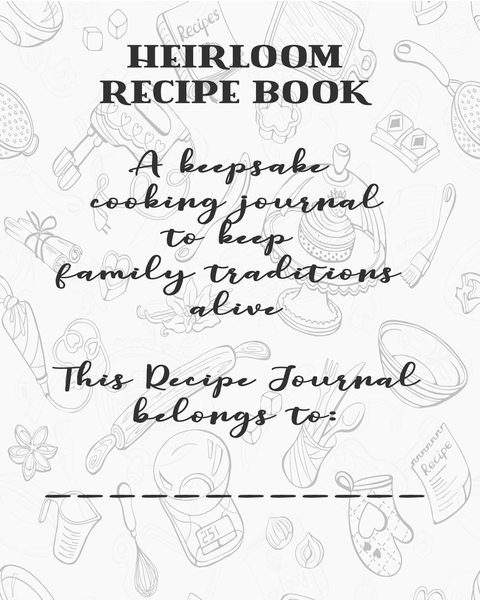 Recipe Journal - [100 pages]