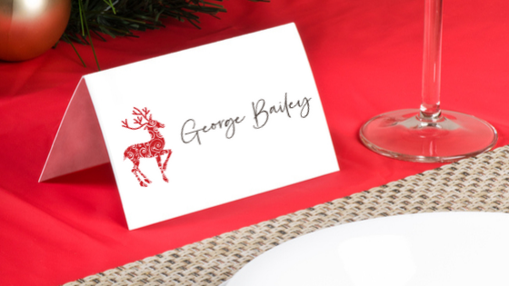 Reindeer Placecards