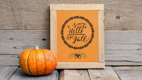 Say Hello to Fall printable