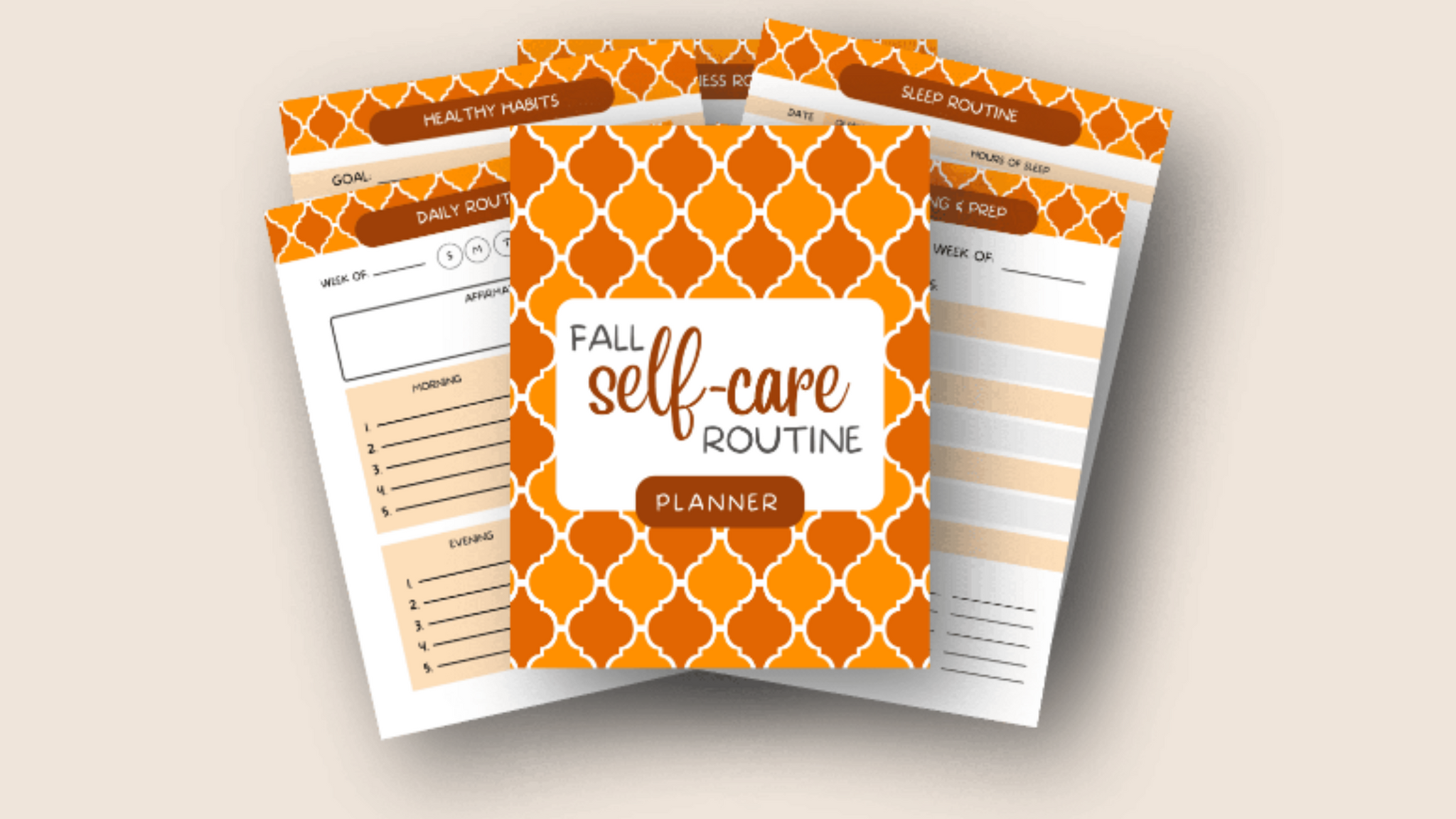 Fall Self-Care Planner [8"x10"]