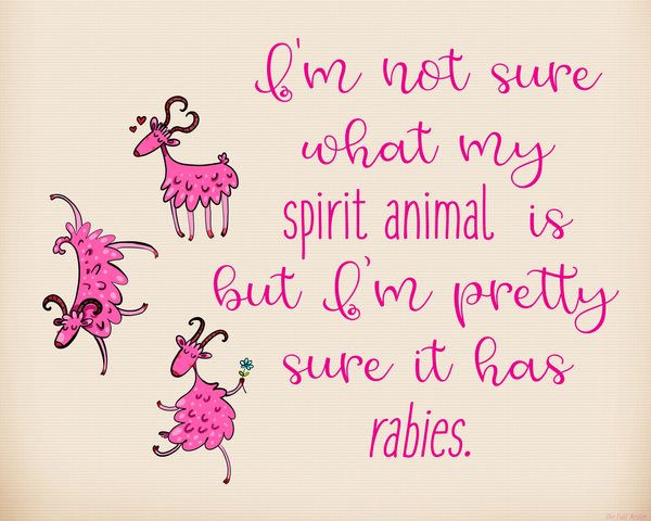 Spirit Animal printable