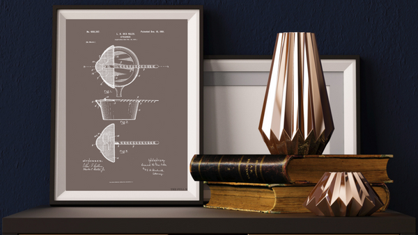 1901 Strainer Patent Drawing