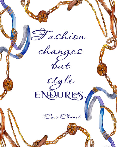 Style Endures printable
