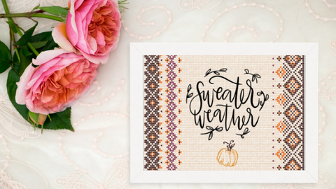 Sweater Weather printable