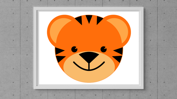 Baby Jungle Tiger Nursery Printable