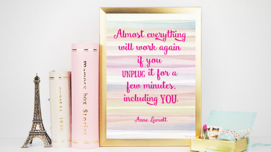 Unplug printable