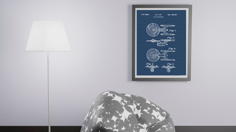 1981 USS Enterprise Patent Drawing