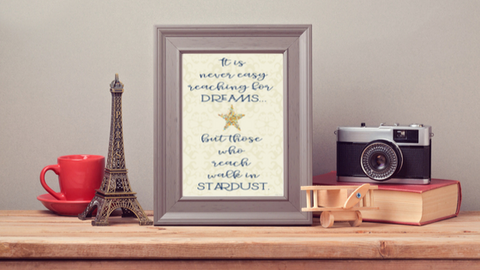 Walk In Stardust printable