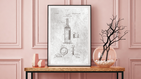 1906 Wine Bottle Patent