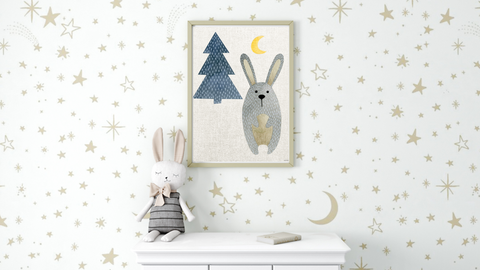 Woodland Bunny Printable
